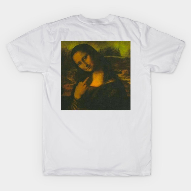 Mona Lisa T-shirt by T-shirtby luma